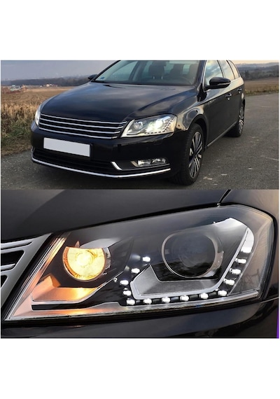 Volksvagen Passat B7 2013-2014 Mercekli Hıghlıne Ön Far
