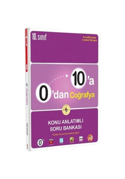 Tonguç Akademi 0'Dan 10'A Coğrafya Konu Anlatımlı Soru Bankası (548913649)