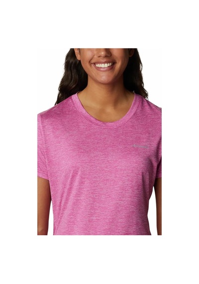 Columbia Hike Kadın Kısa Kollu T-Shirt - AK9805 Fuşya