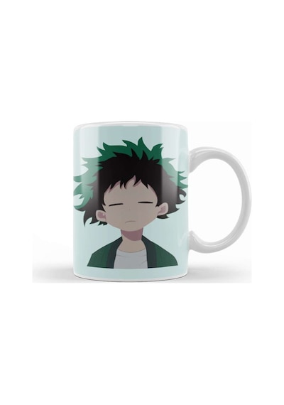 Sleepy Izuku Midoriya Kupa Bardak Porselen Karışık