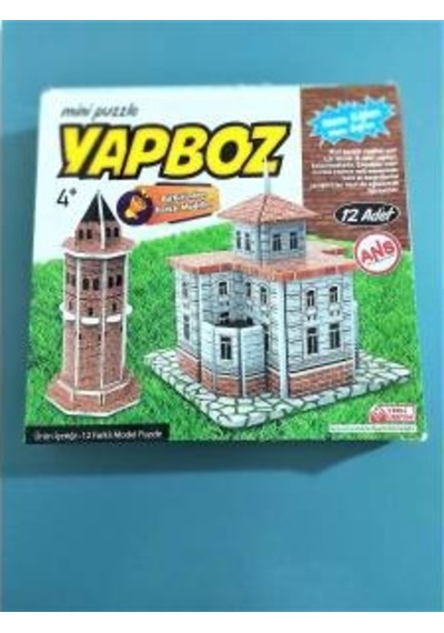 Ans Mini Puzzle 3d Yapboz 12  Adetli