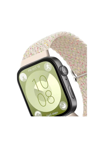 Huawei Fit 4 Kordon Saat Değildir - Gri-turuncu