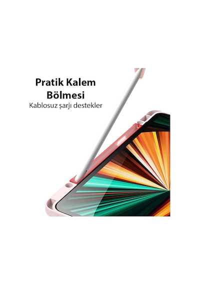 Dux Ducis Apple Uyumlu iPad  Pro 12.9 2022-2021-2020-2018uyku Modlu Kapaklı Kı