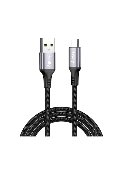 Usb-a To Type-c Hızlı Şarj Kablosu 18w, 480mbps, 1.2m, Dayanıklı Örgü V0203001