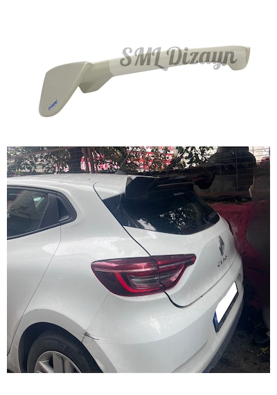 Renault Clio 5 Spoiler Spoyler - Clio 5 Bagaj Üstü Rüzgarlık