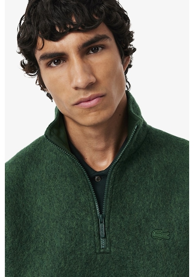 Lacoste Loose Fit 1/4 Zip Men's Cotton Sweatshirt Erkek Bol Kesim Dik Yaka 1/4 Fermuar Sweatshirt Yeşil Yeşil Lacoste Loose Fit 1/4 Zip Men's Cotton Sweatshirt Erkek Bol Kesim Dik Yaka 1/4 Fermuar Sweatshirt Yeşil Yeşil