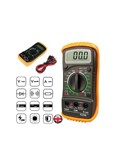 Rehomy Lcd Dijital Multimetre Voltmetre Ac Dc Voltage Otomatik Ranging Multi Metre Test Cihazı Circuit Checker Buzzer