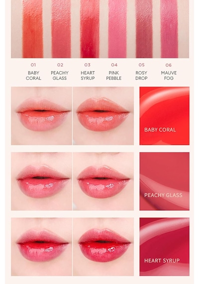 Uzun Süre Kalıcı, Nemli Bitiş Sunan Parlak Tint Dare Tint Dewy Drop Pink Pebble Çok Renkli