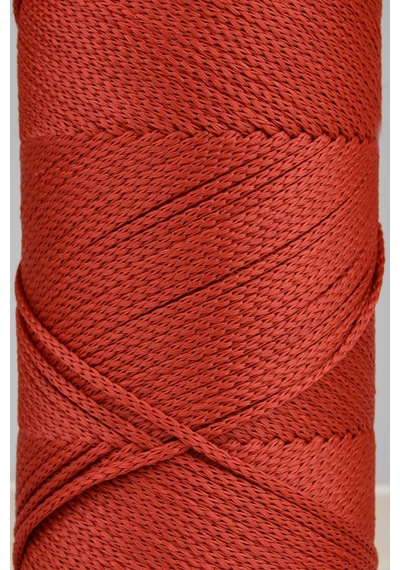 2 Mm - 200 Gr Polyester Makrome Ipi Kiremit 230 M Polyester Makrome Ip Supla Ip Ve Çanta Ipliği
