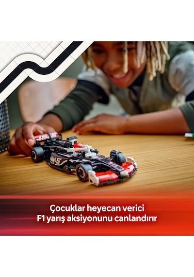 LEGO® Speed Champions MoneyGram Haas F1® Team VF-24 Yarış Arabası 77250 - 10 Yaş ve Üzeri Çocuklar için Yaratıcı Oyuncak Yapım Seti (242P)