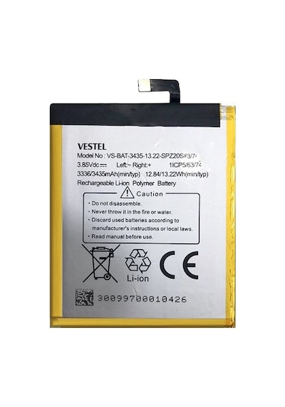 Vestel Uyumlu Venüs Z20 Batarya Pil 3400Mah