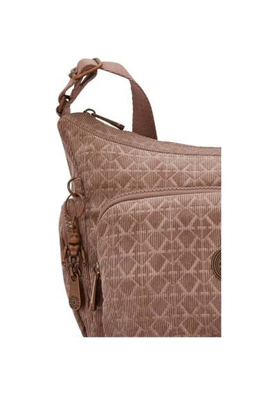 Kipling Gabb S Küçük Boy Omuz Çantası Kahverengi