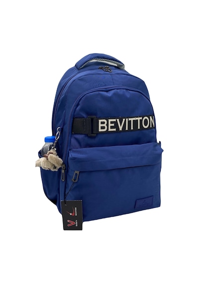 Su İtici Kumaş Unisex Lacivert Okul Çantası 34200