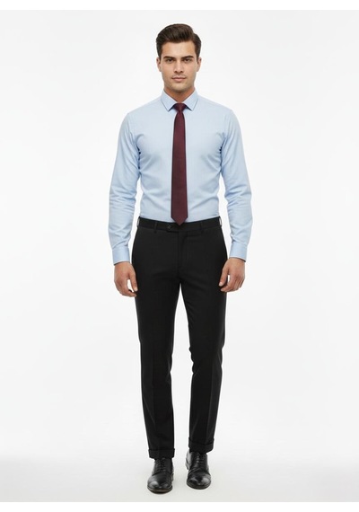 Presto Erkek Janella Slim Fit Likralı Pantolon Siyah 2025-011 Siyah