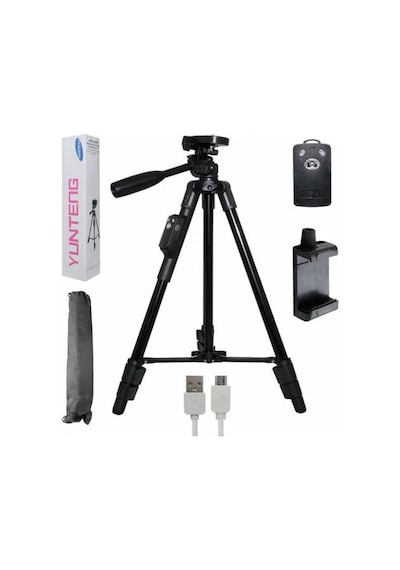 Yunteng Vct 5208 Kumandalı Telefon Tripod 125 Cm