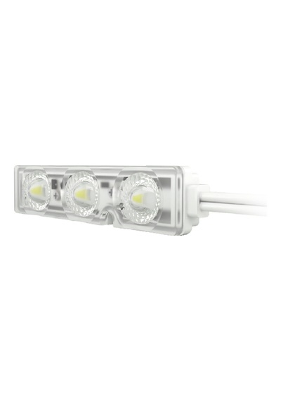 10 Adet Ct 4592 Cata Üçlü Mercekli Modül Led Beyaz Işık