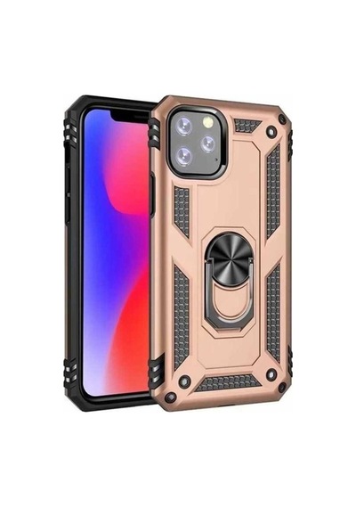 Apple Uyumlu iPhone 11 Pro Max Kılıf Zore Vega Kapak Gold