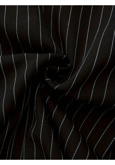 Suitmen Erkek Kruvaze Silim Fitt Çizgili Takım Elbise Bgl-st04764 Siyah Suitmen Erkek Kruvaze Silim Fitt Çizgili Takım Elbise Bgl-st04764 Siyah