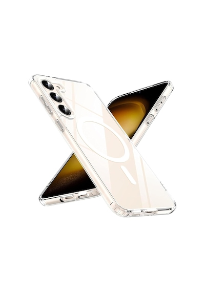 Galaxy A16 İçin Kılıf Kamera Korumalı Magsafe İle Uyumlu Kablosuz Şarj Özellikli Şeffaf Telefon Kılıfı Diğer