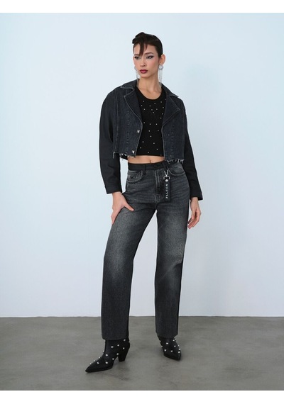 LOFT Regular Fit Kadın Ceket Lf2038090 Q1.v1 Denim