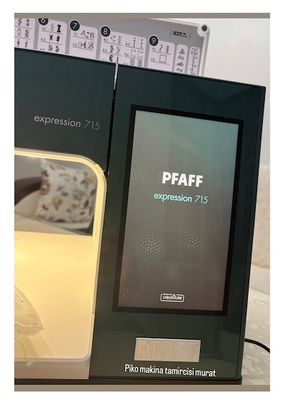 Pfaff Expression 715 Dikiş Ve Piko Makinesi Yok