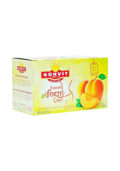 Kayısılı Form Çayı 20 Süzen Poşet