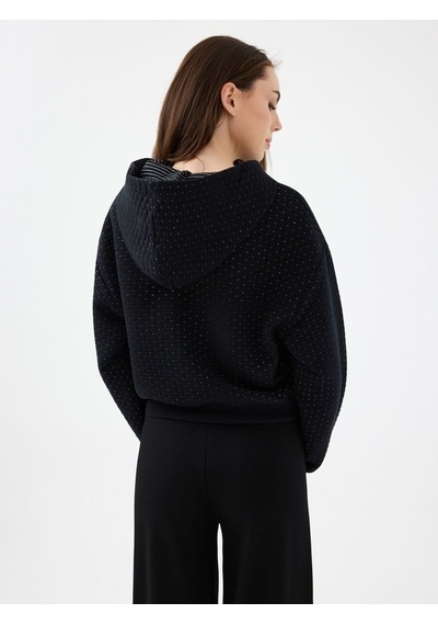 LOFT Regular Fit Kadın Sweatshirt Lf2040904 Q1.v1 Siyah