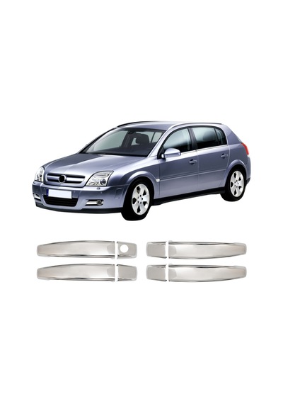 Opel Signum Uyumlu 2003-2008 Krom Kapı Kolu 4 Kapı Paslanmaz Çelik