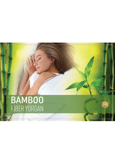 Hsn Bamboo Fiber Yorgan (Çift Kişilik) Beyaz