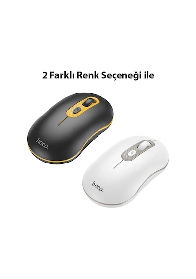Hoco Gm21 Platinium 1600dpi 2.4g Bluetooth Kablosuz Optik Mouse- 5775