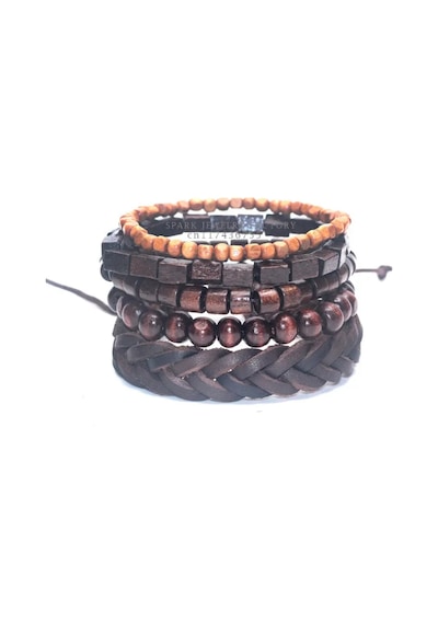 Omark Cotton Mix Bileklik No3 Kahverengi