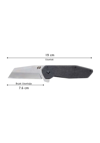 Schrade Usa Slyte Folder Katlanır D2 Kamp Çakı 1136251 Siyah