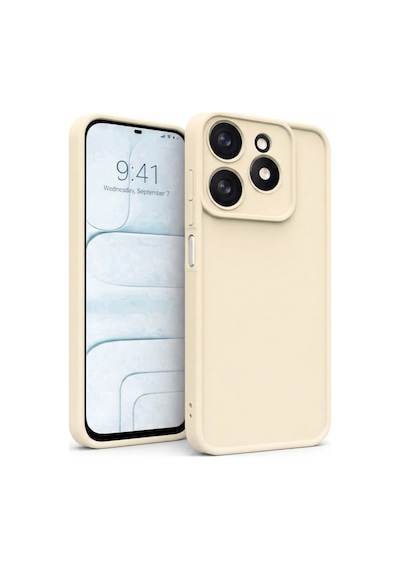 Infinix Tecno Spark Go 2024 Smart 8 Pro Hd Plus Pop 8 Spark 20c Hot 40i Pop 10c Smart 10 Hd Uyumlu Telefon Kılıfı-54304 Beyaz