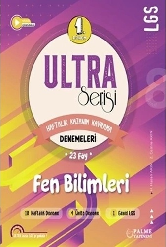 Palme 8.sınıf Ultra Fen Bilimleri Denemeleri (1.dönem)