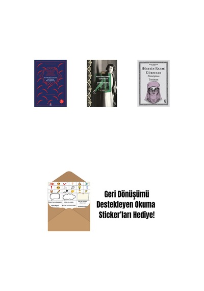 Kuyruklu Yıldız Altında Bir İzdivaç + Gulyabani Cep Boy + Nimetşinas - Toraman + Okuma Sticker'ları