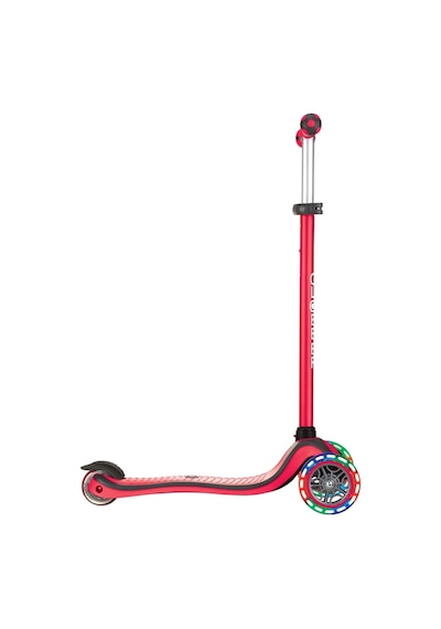 Globber Primo Plus Işıklı Scooter - Kırmızı Kırmızı