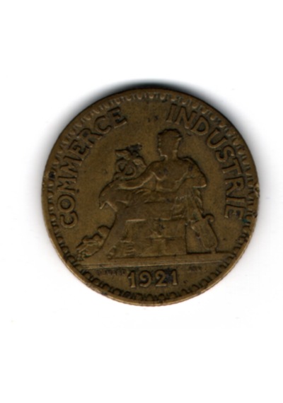 Fransa 2 Frank 1921 Mp2062