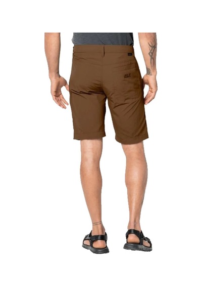 Jack Wolfskin Desert Erkek Outdoor Şort Kahverengi Kahverengi