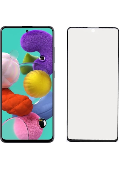 Samsung Uyumlu Galaxy A51 5D Seramik Tam Kaplayan Ekran Koruyucu Cam (544816911)