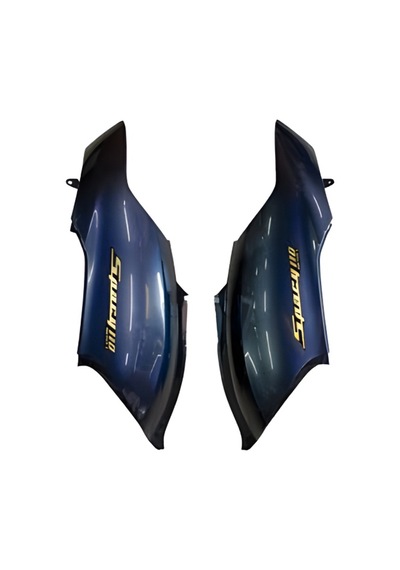 Honda Spacy 110 Sele Altı Yan Kapak Lacivert Takım Oem