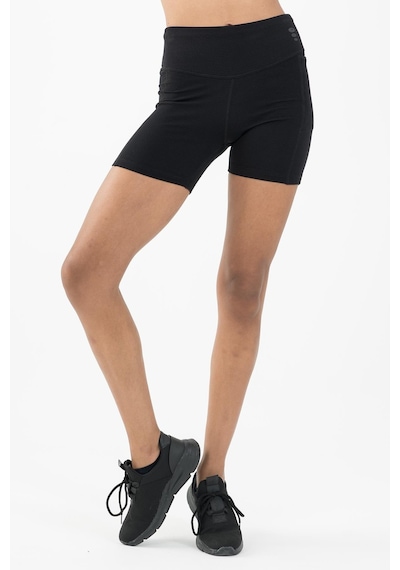 Maraton Active Slimfit Kadın Şort Koşu Siyah Şort 22281-siyah
