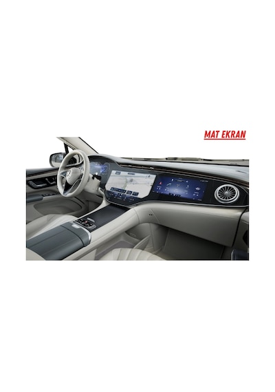 Mercedes Eqs 450 Hayalet Ve Bilgi Ekran Uyumlu Mat Ekran Koruyucu