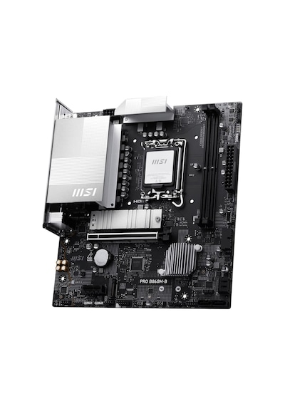 Msı Pro B860m-b Intel B860 Soket 1851 Ddr5 9066+ Oc Mhz Matx Aaaa18msı0009