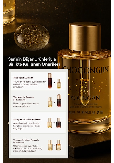 Aydınlık Ve Canlı Görünüm Sunan Ampul Chogongjın Youngan Jin Brightening Ampoule