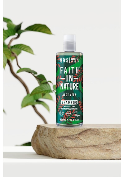 Faith in Nature %99 Doğal Yenileyici Şampuan Aloe Vera Normal & Kuruya Dönük Saçlar İçin 400 ML