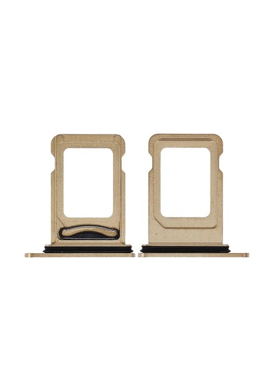 Apple Uyumlu iPhone 14 Pro Sim Kart Tepsisi Gold Çift Belirtilen