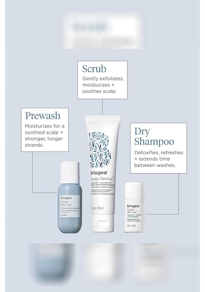 Briogeo Scalp Revival Saç Derisi Bakım Seti Seyahat Boyu