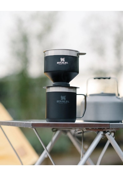 The Perfect-brew Pour Over Kahve Demleyici - Matte Black Pebble