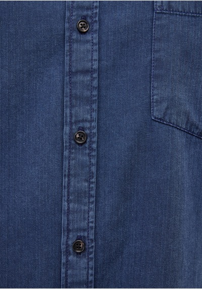 Mavi - Lacivert Denim Gömlek 0211082-18790 Lacivert