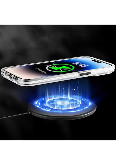 YoungKit Apple Uyumlu iPhone 14 Pro Max Kılıf Magsafe Şarj Özellikli Youngkit Water-Ink Serisi Kapak Youngkit-10201